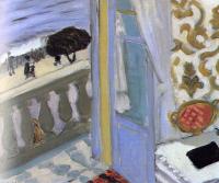 Matisse, Henri Emile Benoit - interior with black notebook